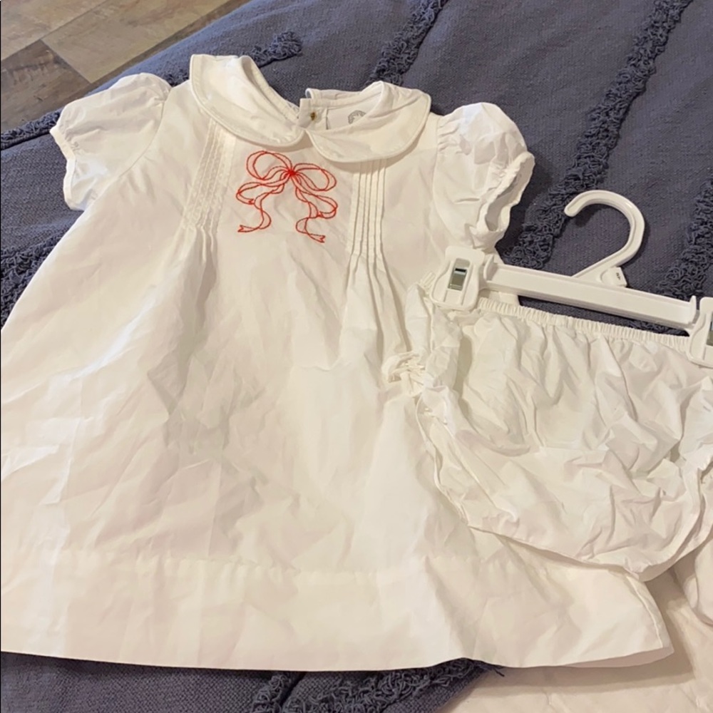 Proper peony dress with bloomers